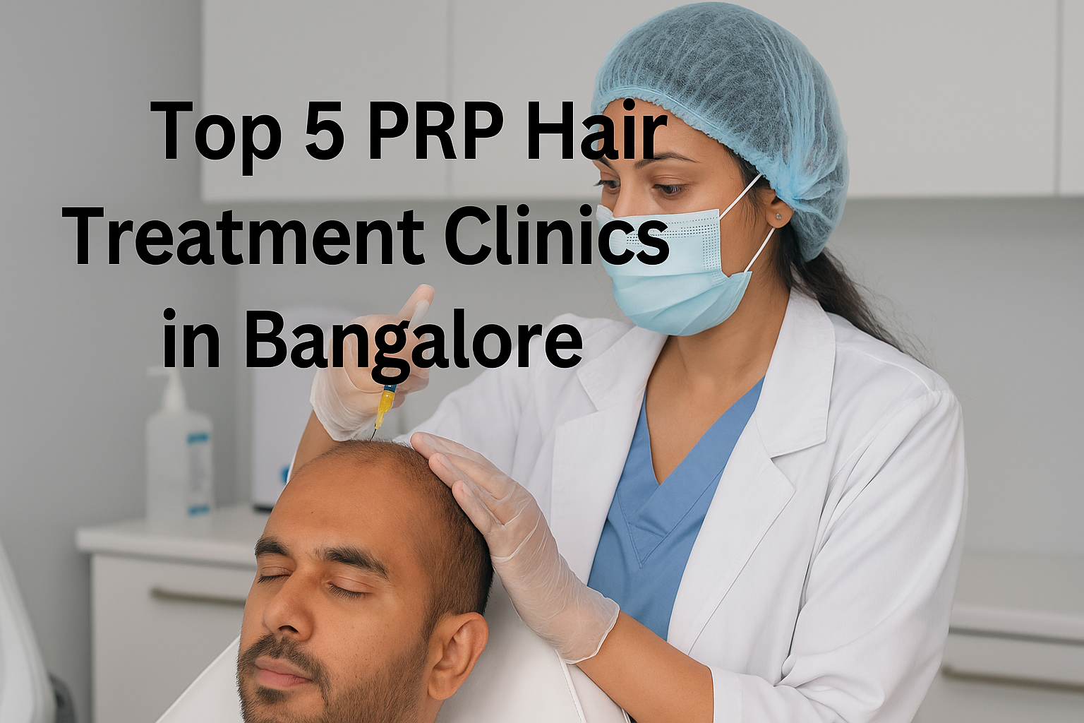 Top 5 PRP Hair Treatment Clinics in Bangalore