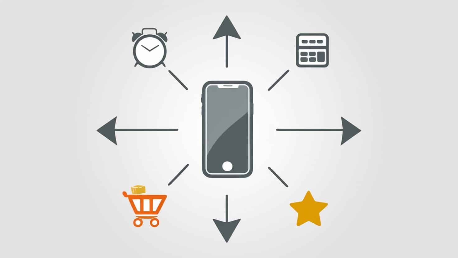 Infographic explaining the user data that food delivery apps collect, including icons for time, location, order history, and ratings.