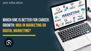"Digital Marketing and MBA in Marketing career guide for freshers and professionals."