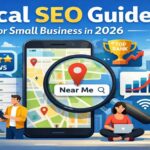 Local SEO guide for small businesses in 2026 showing Google Business Profile optimization and local search ranking strategy