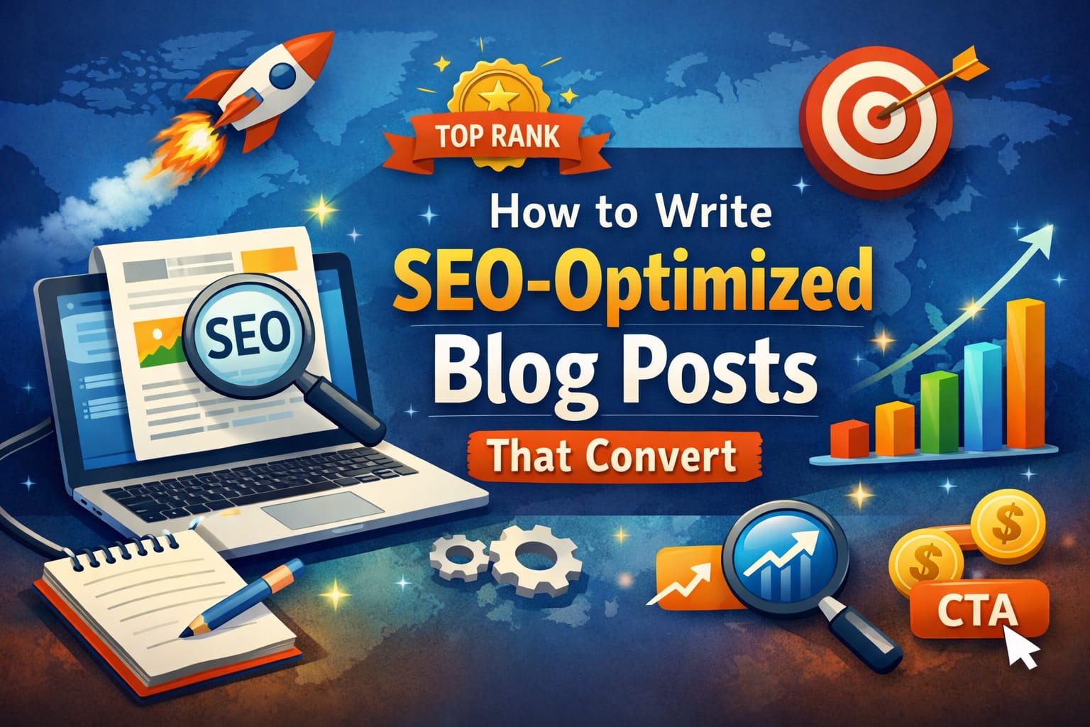 How to write SEO optimized blog posts that convert traffic into leads