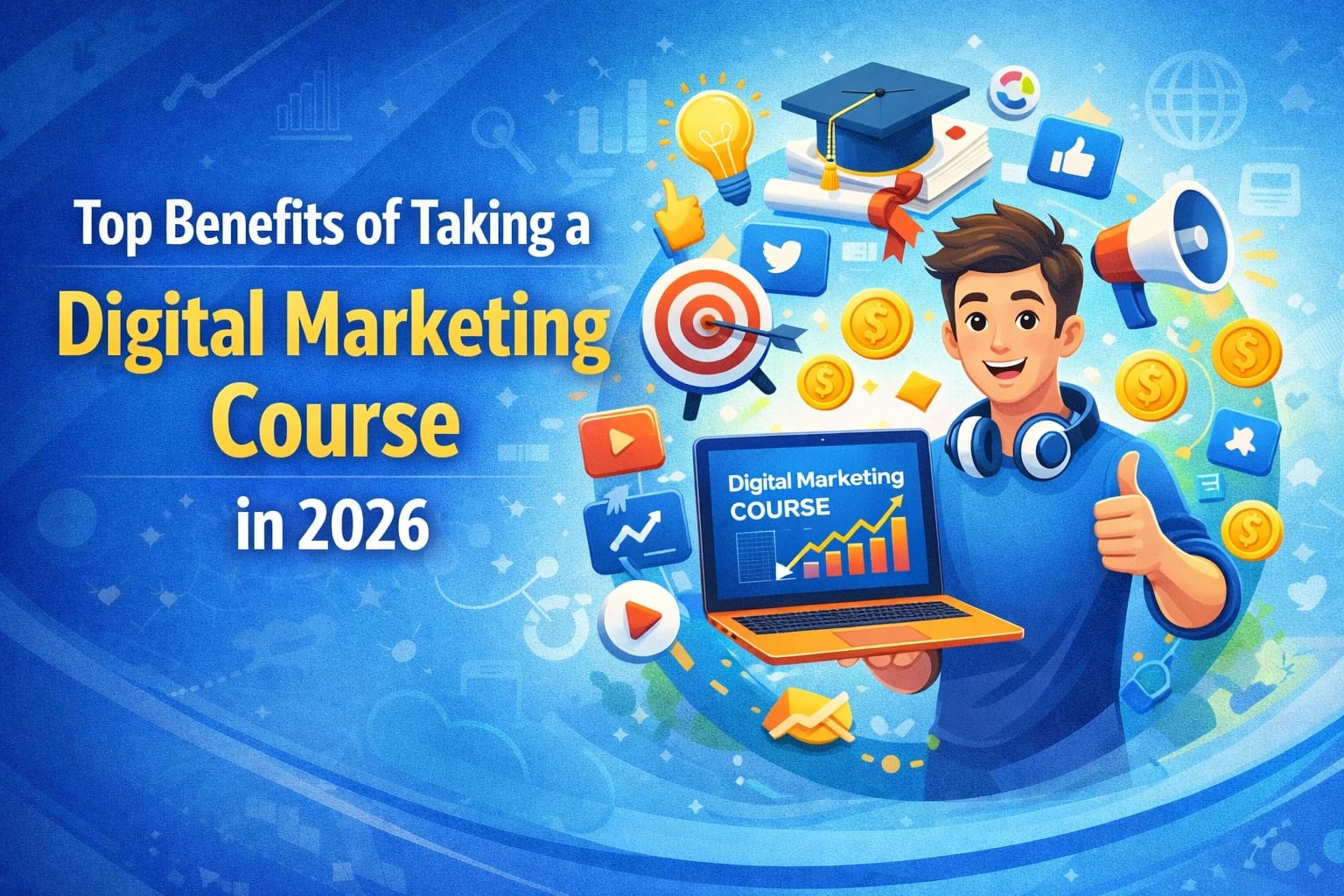 benefits of digital marketing course for career growth