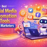 social media automation tools dashboard for marketers managing multiple social media platforms