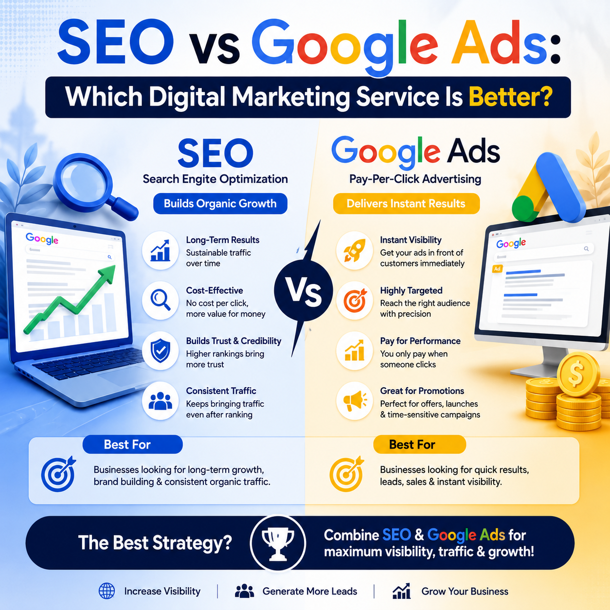 seo vs google ads which better